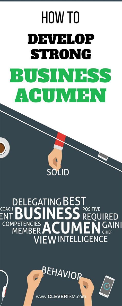 How To Develop Strong Business Acumen Development Business Etiquette