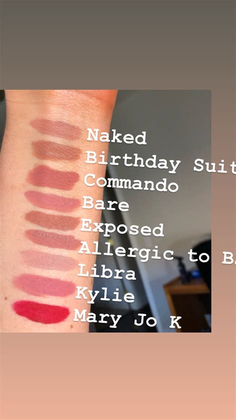 Kylie Liquid Lipsticks |Swatches – KIMANDMAKEUP