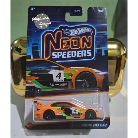 Jual Hot Wheels NEON SPEEDERS 2024 BMW M3 GT2 Shopee Indonesia