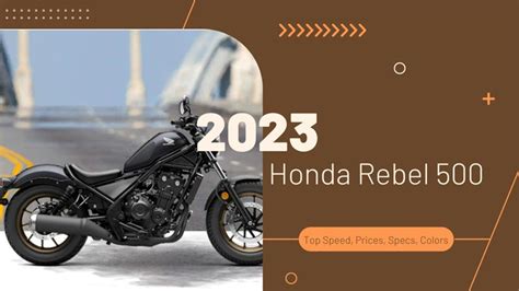 2023 Honda Rebel 500 [Top Speed, Prices, Specs, Colors]