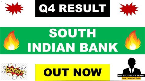 South Indian Bank Q4 Results 2024 South Indian Bank Result Today