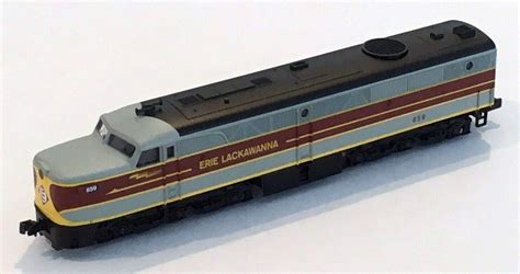 N Scale Life Like 7076 Locomotive Diesel Alco Pa 1 Erie