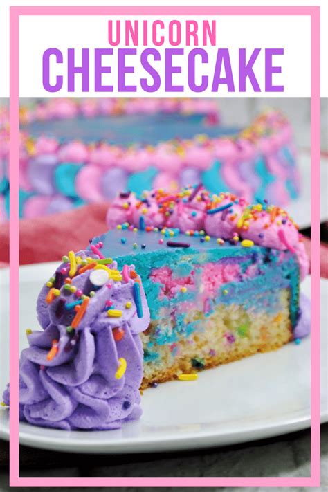 Magical Unicorn Cheesecake Recipe