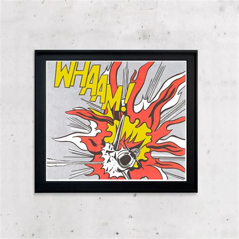 Roy Lichtenstein Whaam Diptyque Labriq