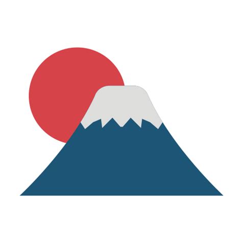 Fuji Mountain Free Nature Icons