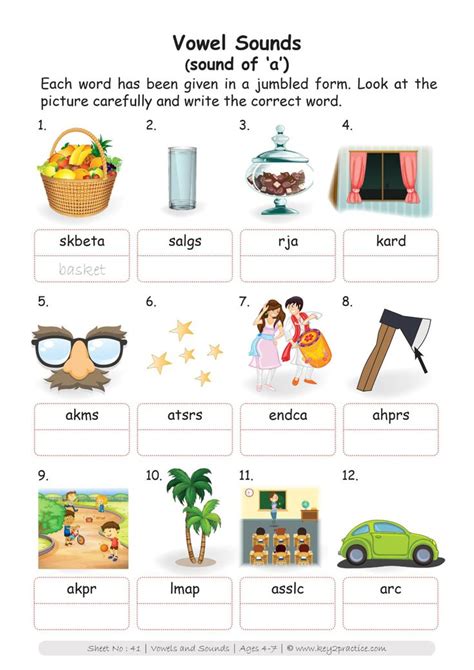 Short Vowel Sounds Worksheets For Grade 1 Your Home Teacher Vowel