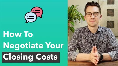 How To Negotiate Your Closing Costs Youtube