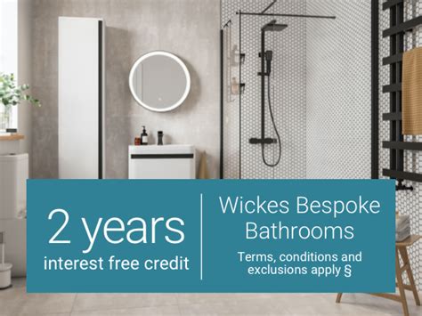 bathroom finance wickescouk