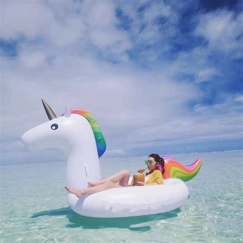 Inflatable Unicorn Giant Pool Swimming Float - Well Pick