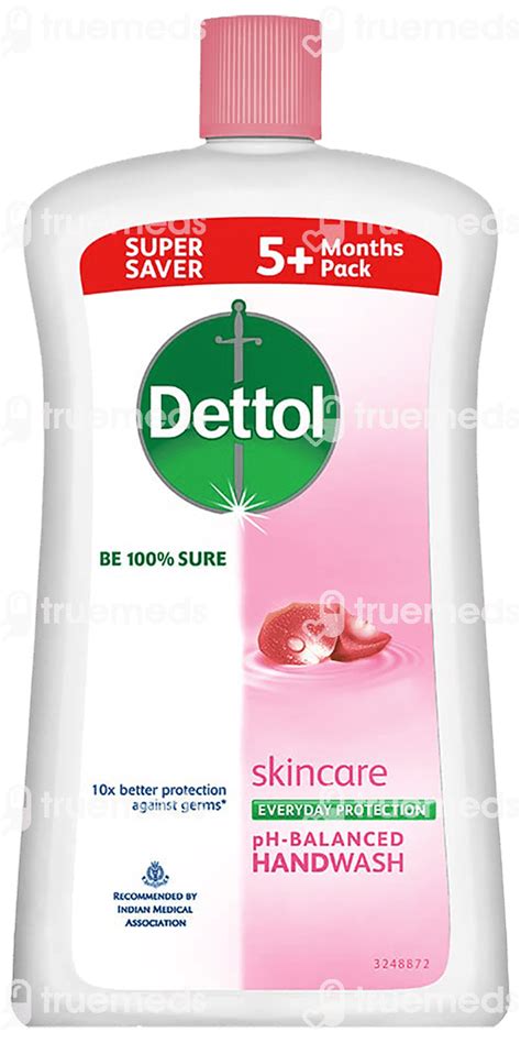 Dettol Skincare Handwash 900 Ml Uses Side Effects Dosage Price Truemeds