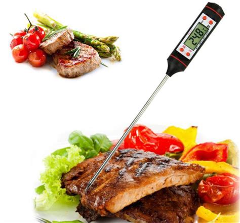 Цифровой термометр кулинарный с щупом купить на OppTop