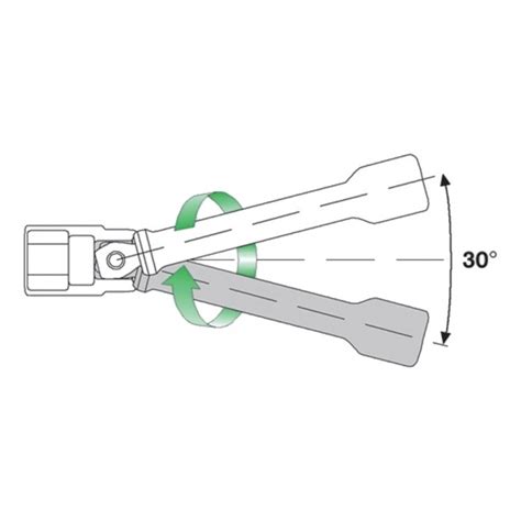 Stahlwille 405W 1 4 Drive Extension Bar With Wobble Drive 2 54mm