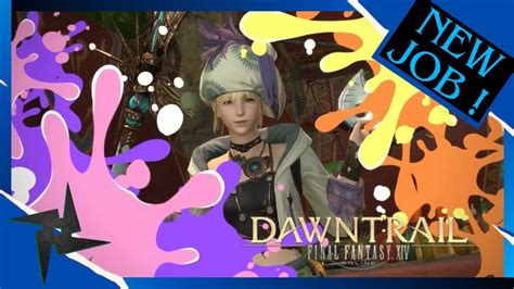 Pictomancer New Job Dawntrail Final Fantasy Xiv Square Enix