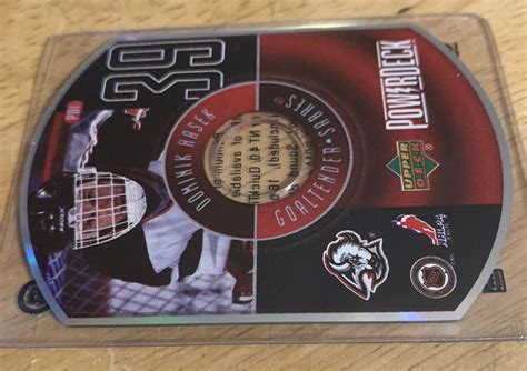 Dominik Hasek Buffalo Sabres Upper Deck Powerdeck Card Cd Disk