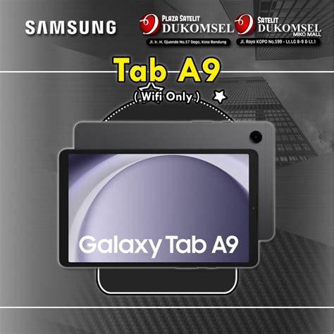 Jual Samsung X110 Glx Tab A9 Wifi Ram 4gb/64gb Graphite | Shopee Indonesia