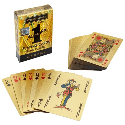 Spielkarten Gold Deck Unique Gaming Partners