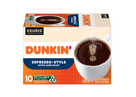 Dunkin Debuts Espresso Style Extra Dark Roast Tea Coffee Trade Journal