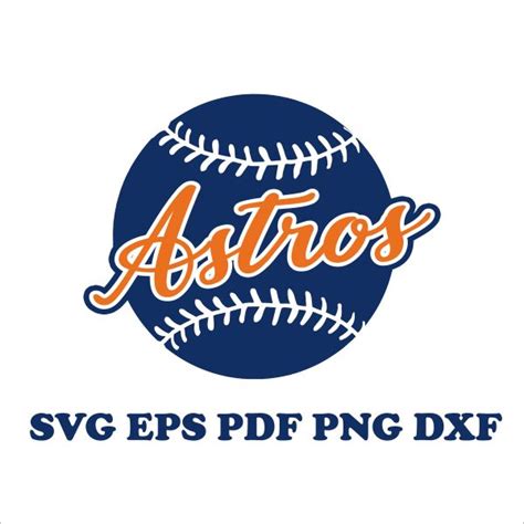 Houston Astros Svg Dxf Pdf Png Eps Instant Download