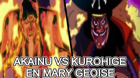 AKAINU VS KUROHIGE EN MARY GEOISE EL ATAQUE A GOROSEI DE LOS