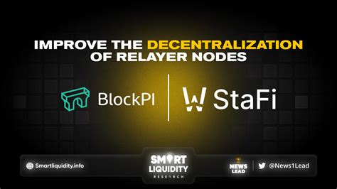 StaFi Collaborates With BlockPI Smart Liquidity Research