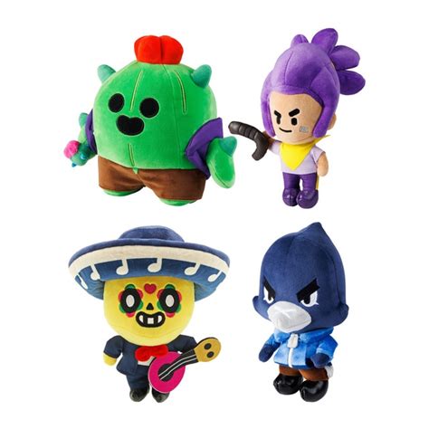 Brawl Stars Plush Buddies Coleccionables De Pulgadas De Alto Muñeca De