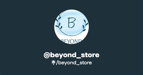 Beyond Store Instagram Facebook Linktree