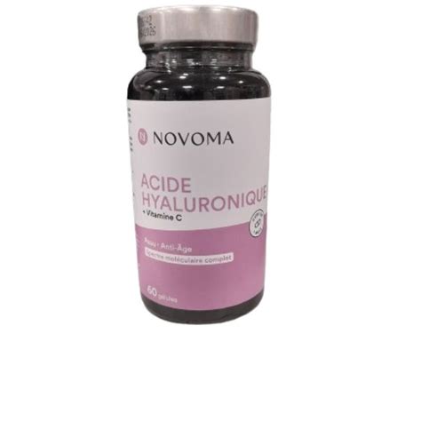 Novoma Acide Hyaluronique Vit C 60 Gélules