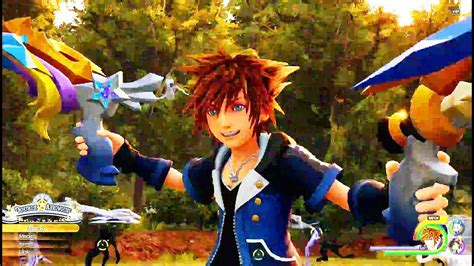 Kingdom Hearts 3 New Gameplay D23 2017 Youtube