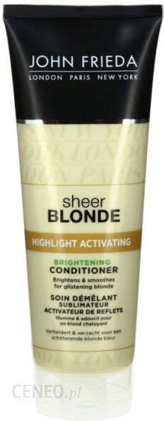 Odżywka do włosów John Frieda Sheer Blonde Odżywka Do Jasnych Blondów