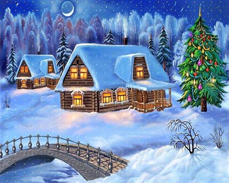 Christmas Village Wallpapers - Top Free Christmas Village Backgrounds ...