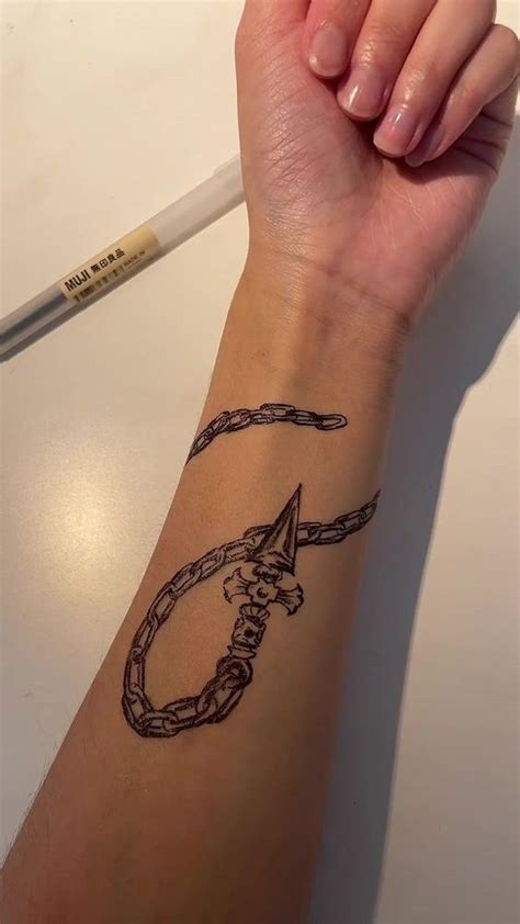 Forearm Chain Tattoo Designs Express Your Style With Linked Art