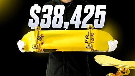 Top Most Expensive Skateboard In The World Youtube