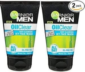 GARNIER Oil Clear Clay D Tox Deep Cleansing Icy 100 G Pack Of 2