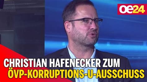 Christian Hafenecker zum ÖVP Korruptions U Ausschuss YouTube