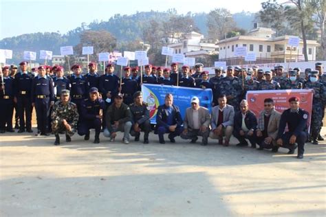 Lumbini Press राष्ट्रिय भुकम्प शुरक्षा दिवस अर्घाखाँचीमा प्रभातफेरी