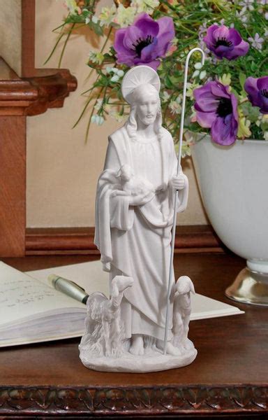 Jesus The Good Shepherd Statue – Beattitudes Religious Gifts