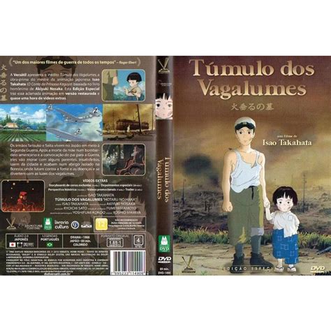 Dvd Túmulo Dos Vagalumes Isao Takahata no Shoptime