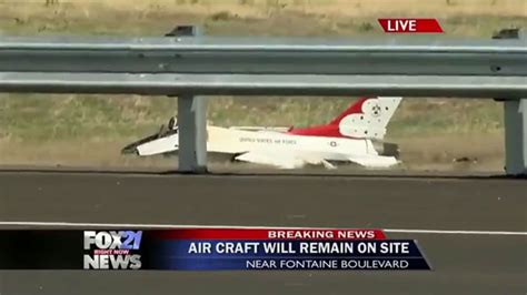 Pilot unharmed after Thunderbird jet crash | KTVU FOX 2