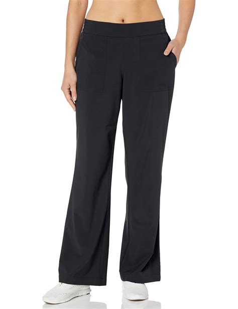 Skechers Go Walk Skechweave Adventure 4 Pocket Wide Leg Pant In Black