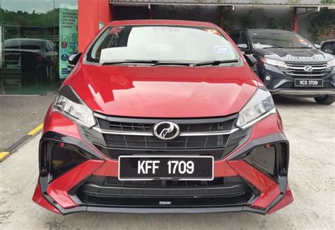 Perodua Myvi Gearup Bodykit Leaked Super Aggressive Two Tone