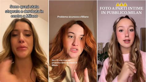 Milano Lallarme Sicurezza E I Video Delle Ragazze Su TikTok Ecco