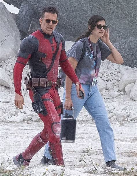 Ryan Reynolds bts of Deadpool 3 (2023) | Marvel daredevil, Deadpool ...