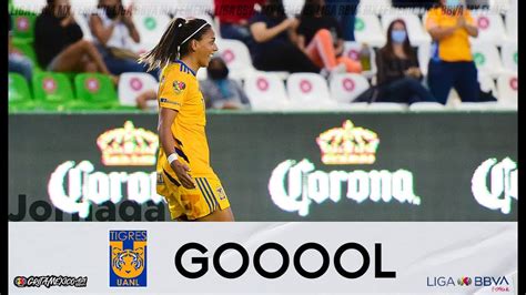 Gol de M Sánchez Tigres 6 0 Necaxa LigaBBVAMXFemenil