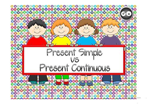 Present Simple Vs Present Continuous Baamboozle Baamboozle The