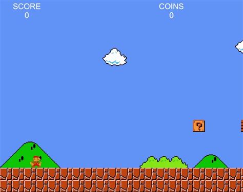 Super Mario Bros Clone By Visheshshahani