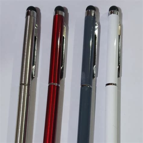 Jual Pulpen Metal Ici Stylus 2 In 1 Include Grafir Logo Dan Tulisan