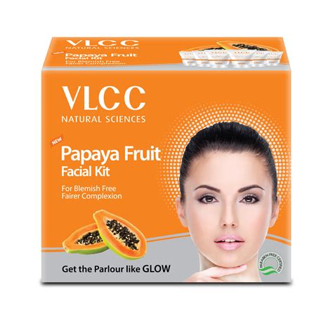 Buy Vlcc Papaya Fruit Facial Kit G Online Purplle