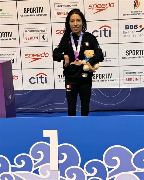 México cosecha oro plata y bronce en Serie Mundial de Para Natación