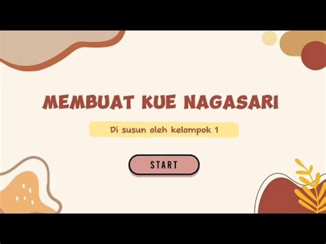 Tugas P Kelompok Membuat Kue Nagasari Youtube