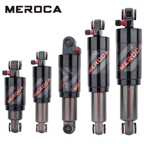 MEROCA Mountain Bike Air Rear Shock Absorber Mtb Soft Tail 125 150 165